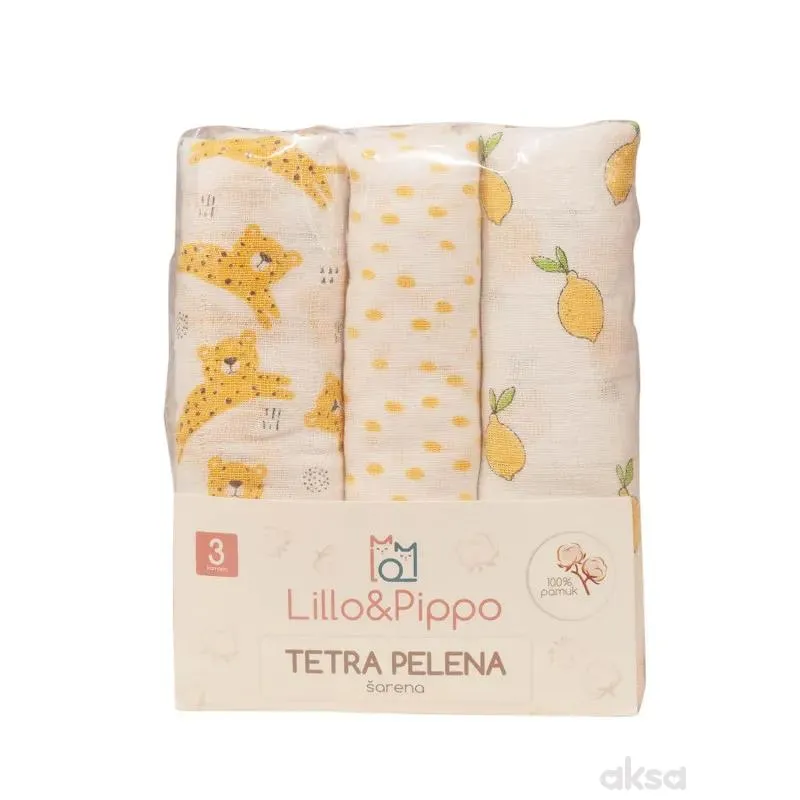 Lillo&Pippo tetra pelene 3u1