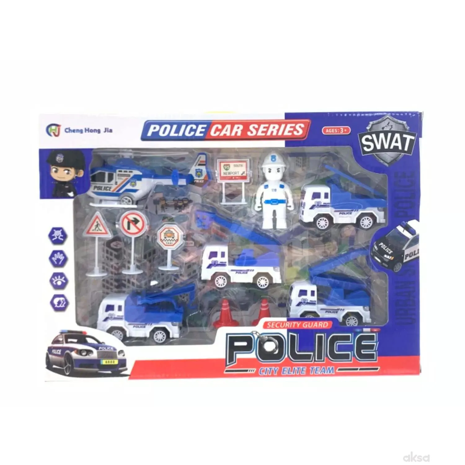 HK Mini igračka policijski set