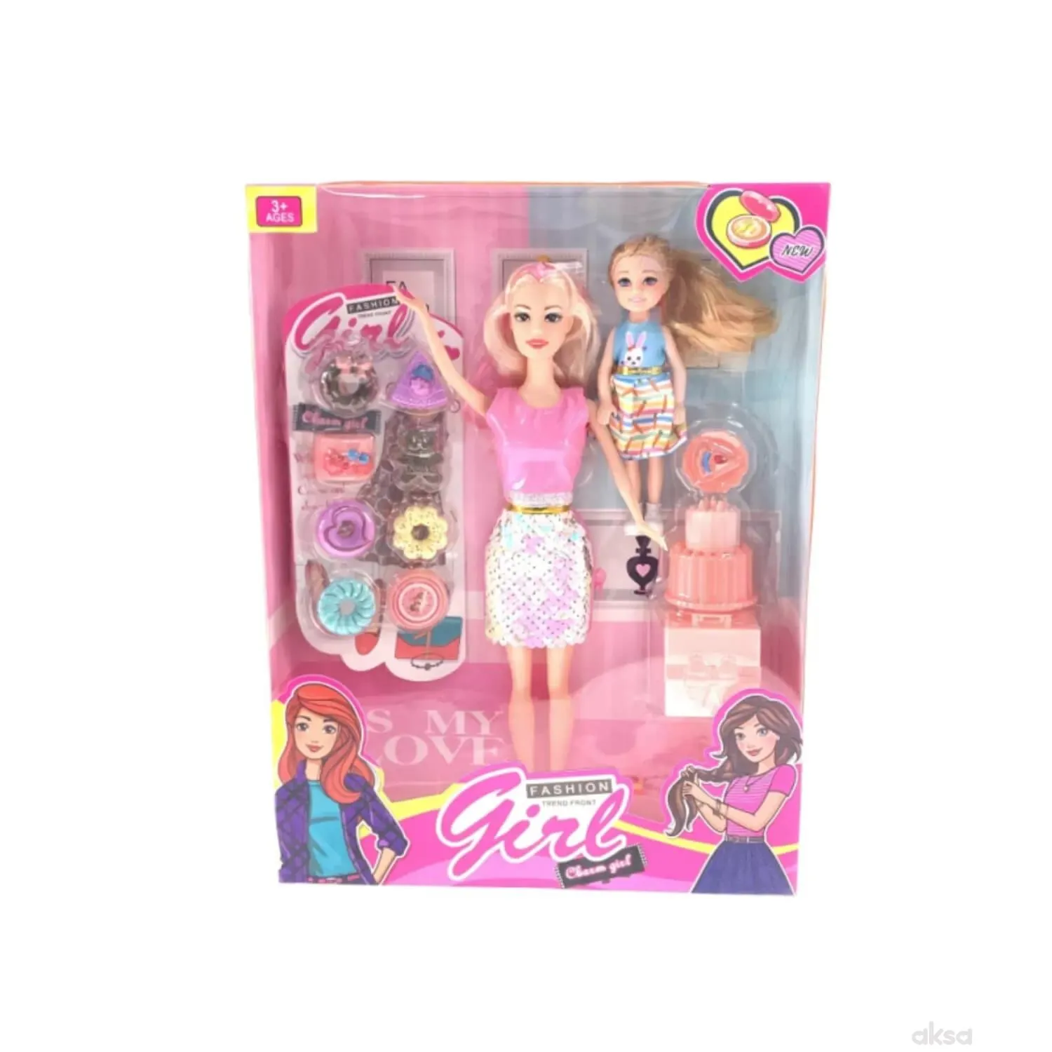 HK Mini igračka mama i ćerka sa kolačima