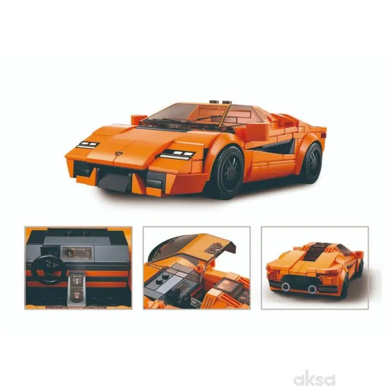 Sluban kocke, sportski automobil