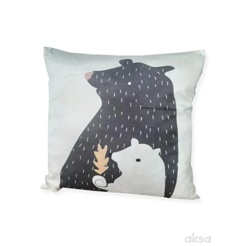 Lillo&Pippo novogodišnji jastuk Mede, 45x45  