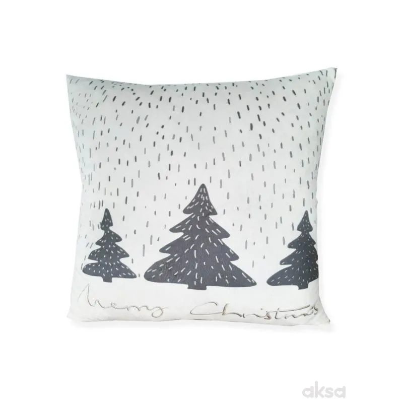 Lillo&Pippo novogodišnji jastuk Jelke, 45x45 