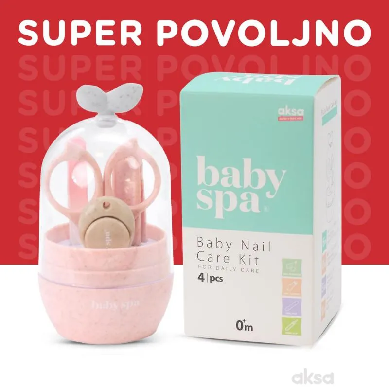 Baby Spa set za nokte roze