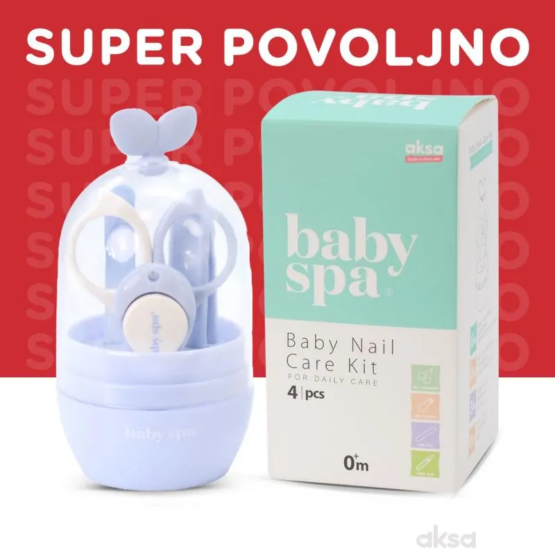 Baby Spa set za nokte plavi