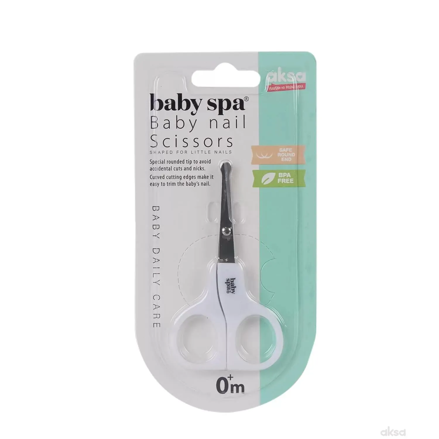 Baby Spa makazice bele