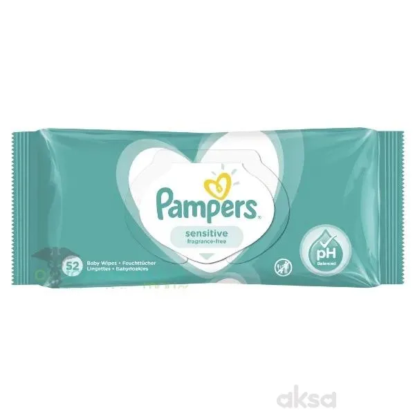 Pampers vlazne maramice sesitive 52 komada 