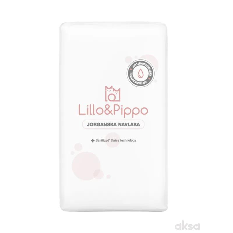 Lillo&Pippo antibakterij. jorganska navlaka 80x120 
