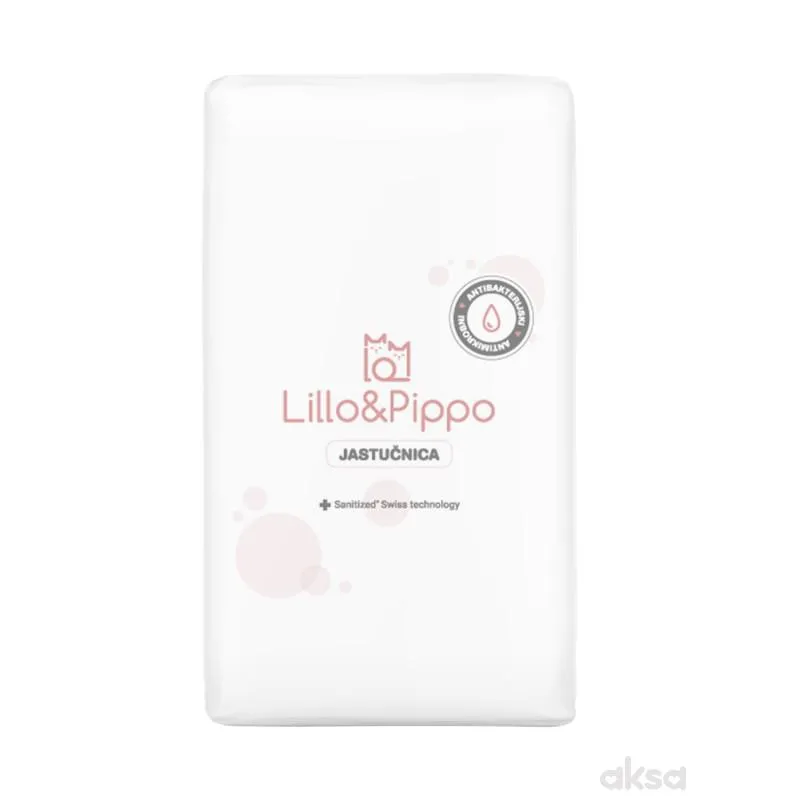 Lillo&Pippo antibakterijska jastučnica 40x60