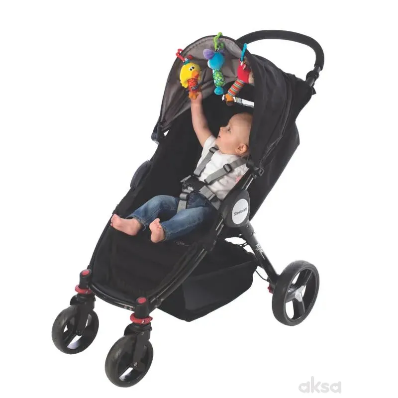 Playgro igračka za kolica veseli trio