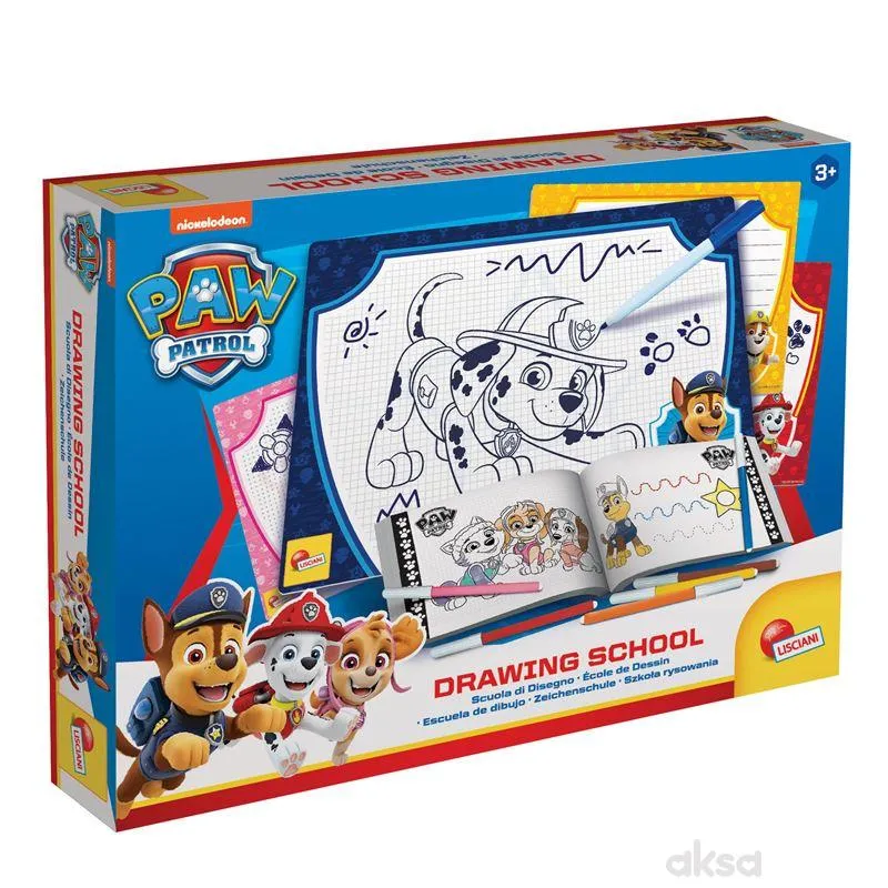 Paw Patrol škola dizajna