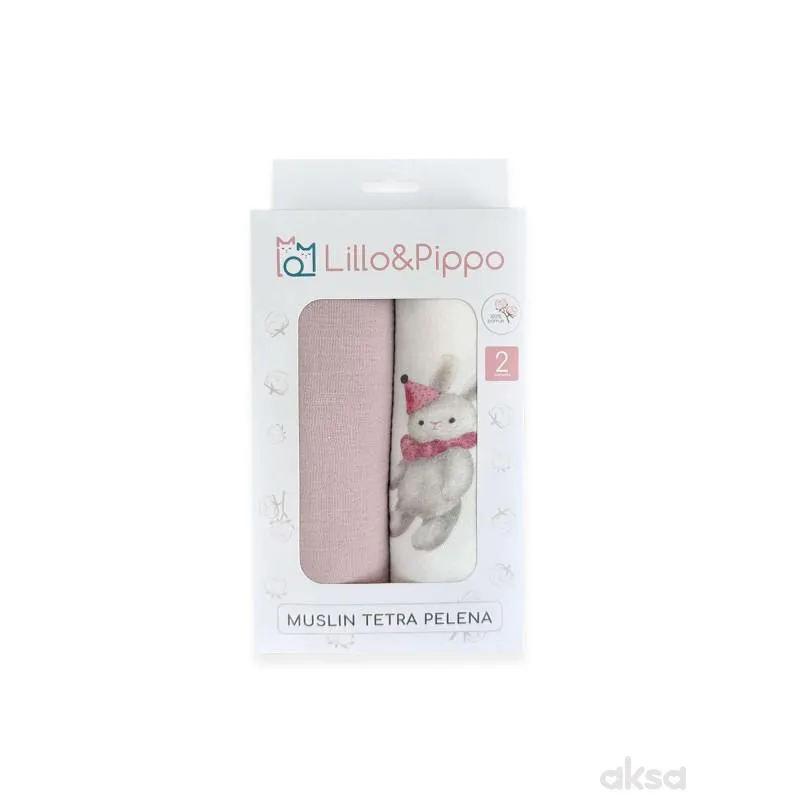 Lillo&Pippo muslin pelena 2/1