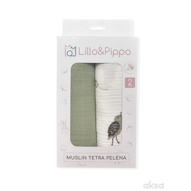 Lillo&Pippo muslin pelena 2/1 