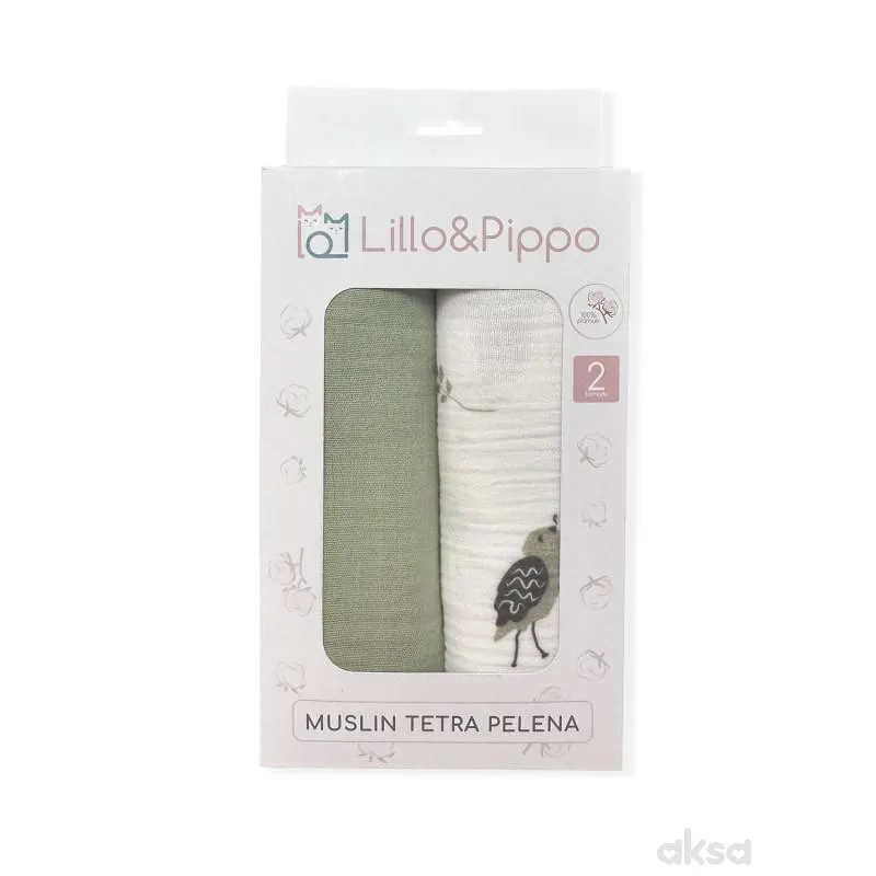 Lillo&Pippo muslin pelena 2/1