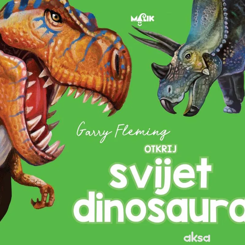 Malik knjiga Otkrij Svijet Dinosaura