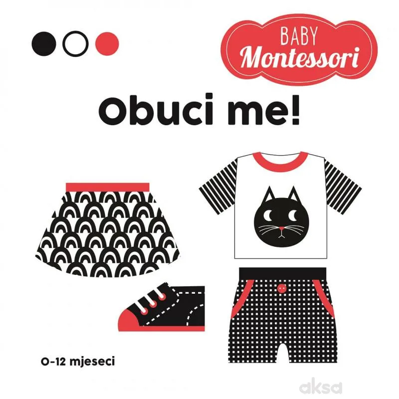 Malik knjiga Baby Montesori Obuci Me