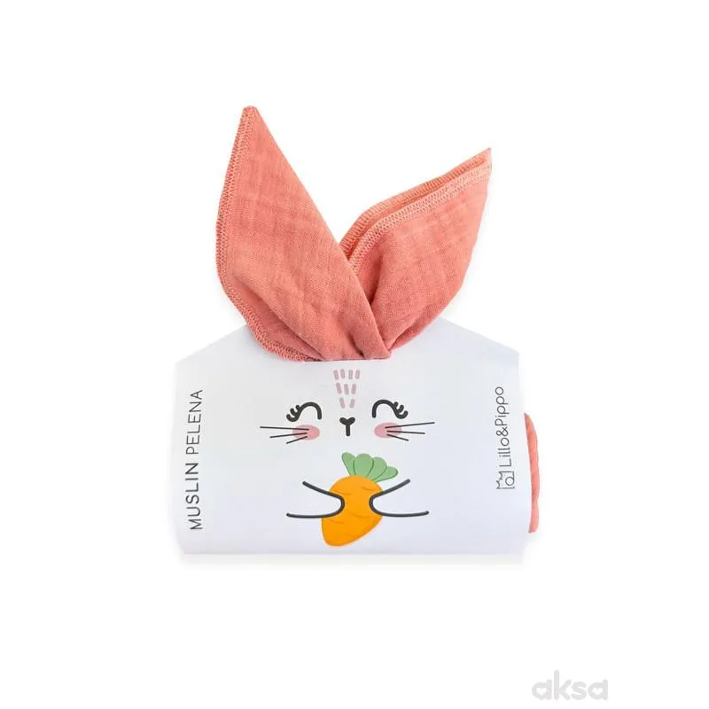 Lillo&Pippo muslin pelena Zeka