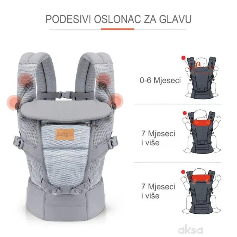 Jungle kengur nosiljka 4u1 Mesh Airy