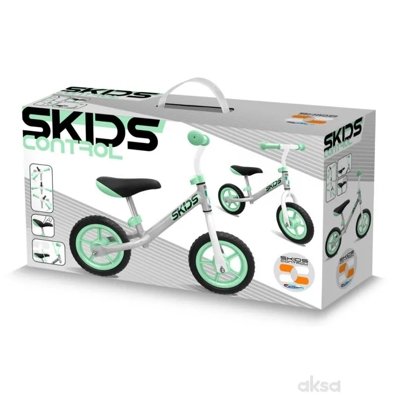 Stamp balance bike, zeleni 
