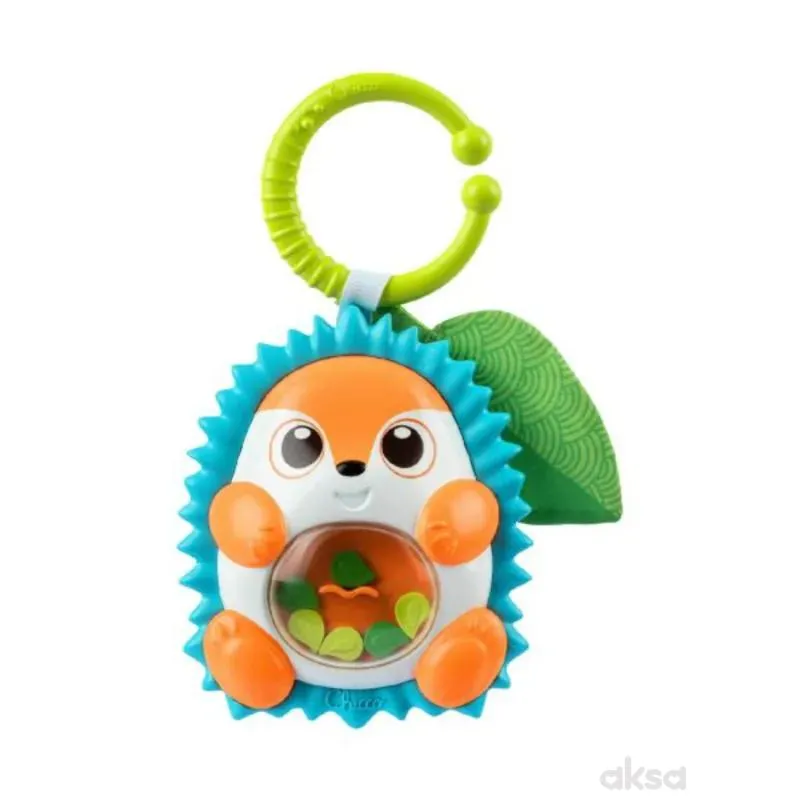 Chicco senzorna zvečka-glodalica sa likom ježa