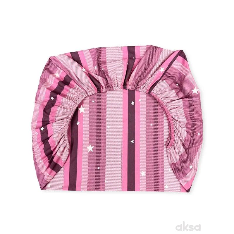 Baby Textil čaršav sa lastišem Stars, 60x120cm 