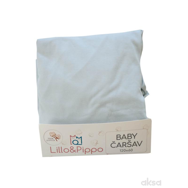 Lillo&Pippo čaršav sa lastišom 60x120cm 