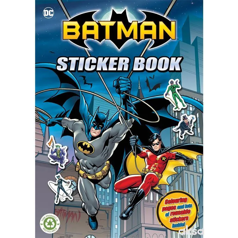 Batman bojanka s naljepnicama