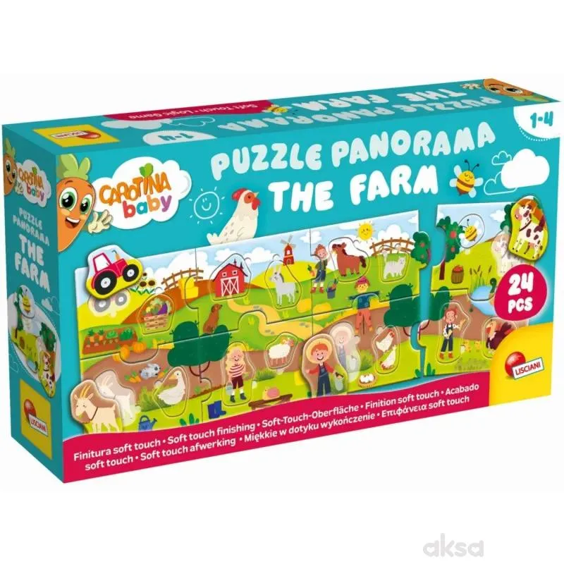 Carotina Baby puzzle panorama farme