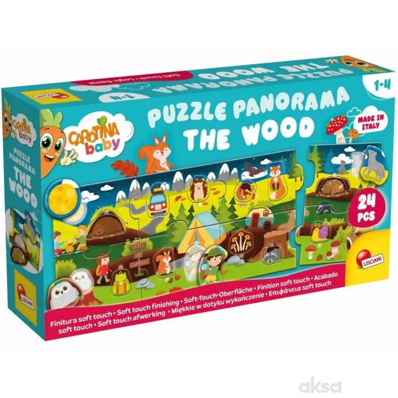 Carotina Baby puzzle panorama šume