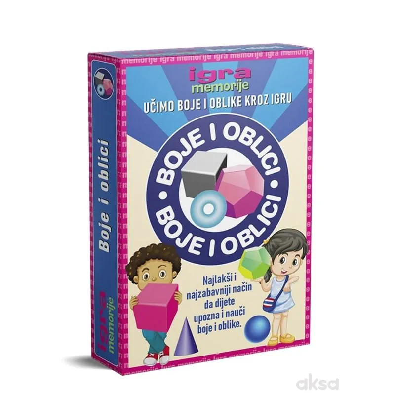 Memo kids - boje i oblici
