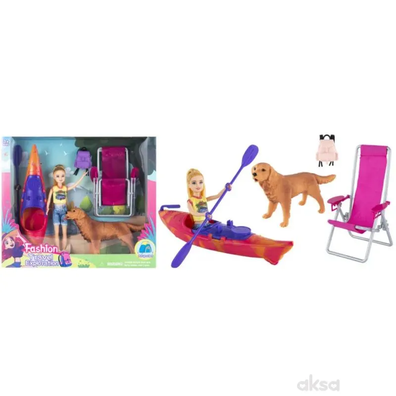 HK Mini lutka sa kucom, odmor u prirodi