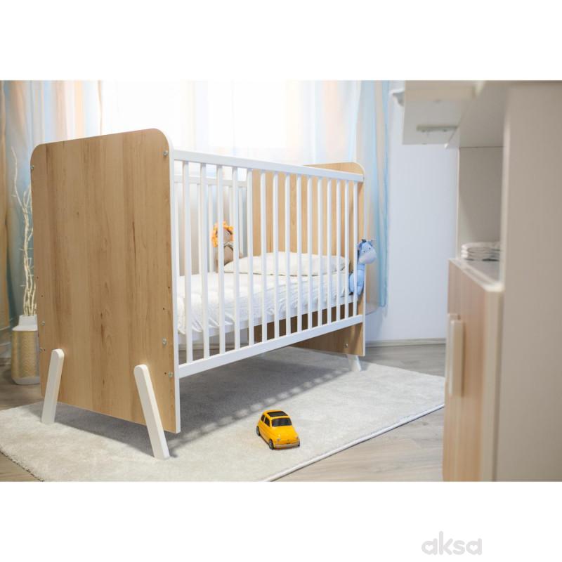 Bambino krevetac Emi, natur, bez fioke 