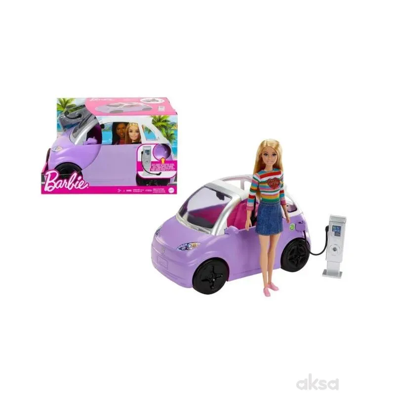 Barbie set - elektromobil