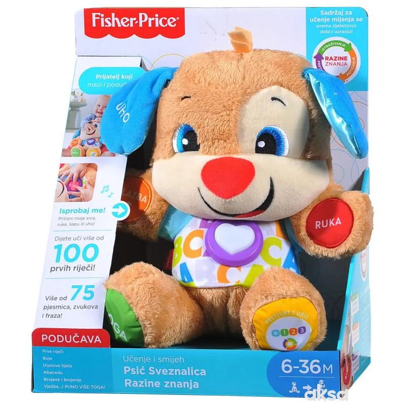 Fisher price sveznalica - Psić razine znanja 