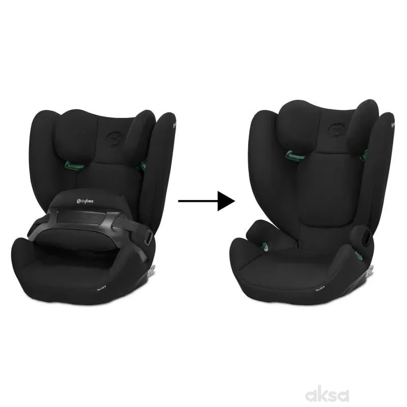 Cybex a-s Pallas B i-size Plus(76-150cm)Pure Black