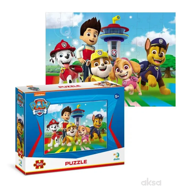 Dodo puzzle Paw Patrol, 200145 60 kom