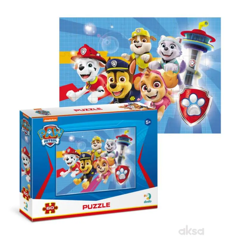 Dodo puzzle Paw Patrol,200147 60 kom 