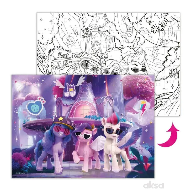 Dodo puzzle 2u1 My Little Pony 60 kom