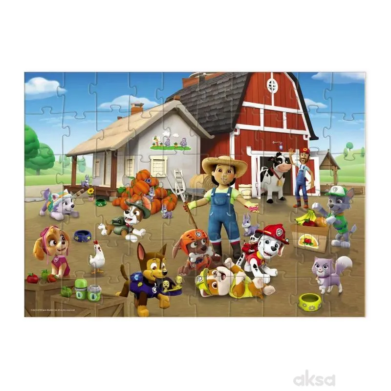 Dodo puzzle Paw Patrol,farma 60 kom