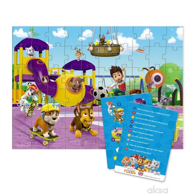 Dodo puzzle Paw Patrol,zabava u parku 60 kom 