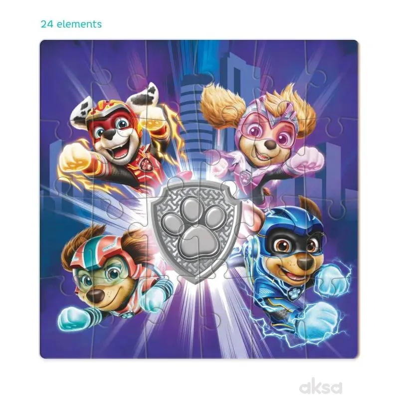 Dodo puzzle Paw Patrol,moćni heroji 24 kom