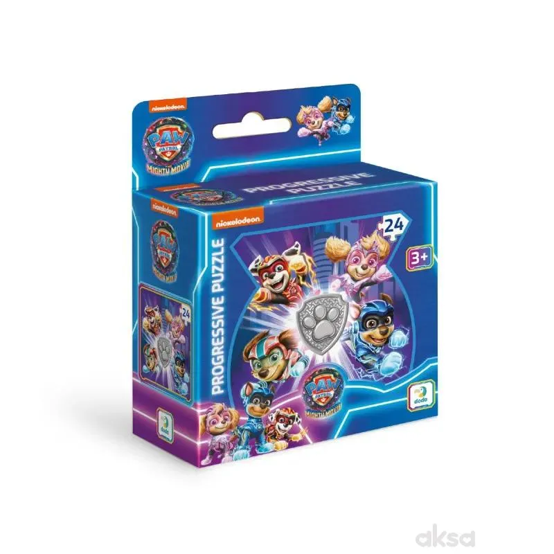 Dodo puzzle Paw Patrol,moćni heroji 24 kom