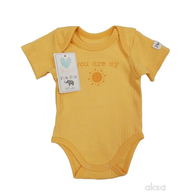 Pom Pom bodi kr, unisex 