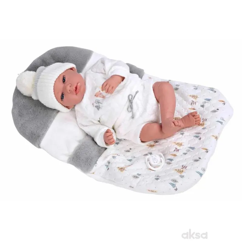 Arias Elegance lutka beba Andie Gris 40cm 