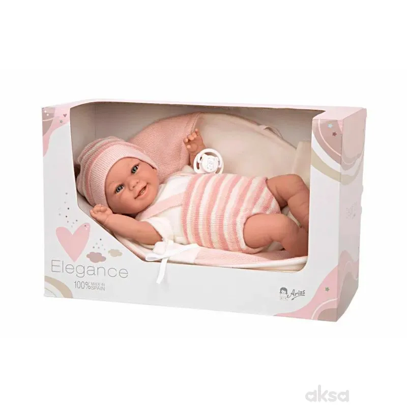 Arias Elegance lutka beba Babyto Rosa 35cm