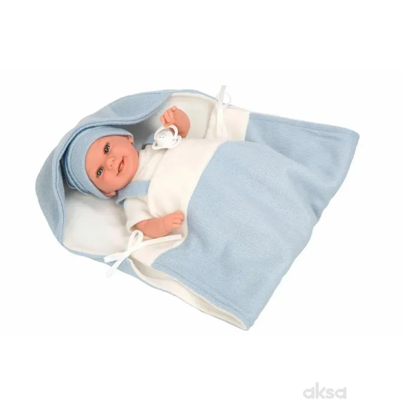 Arias Elegance lutka beba Babyto Azul 35cm