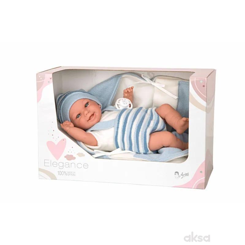 Arias Elegance lutka beba Babyto Azul 35cm 