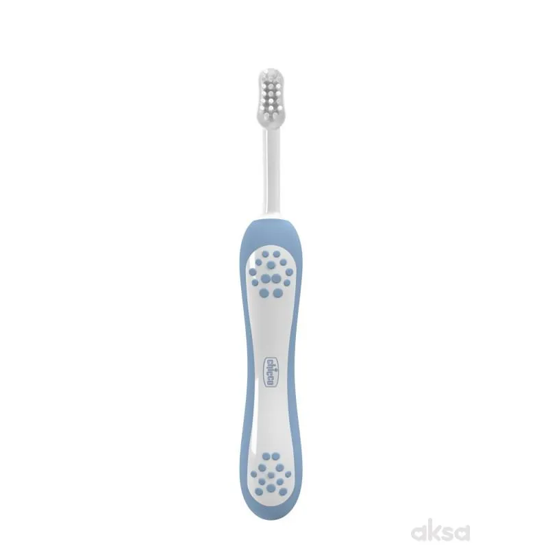 Chicco četkica za zube indigo plava,6-36m