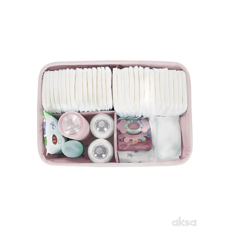 Kikka Boo organizator za pelene bear with me pink