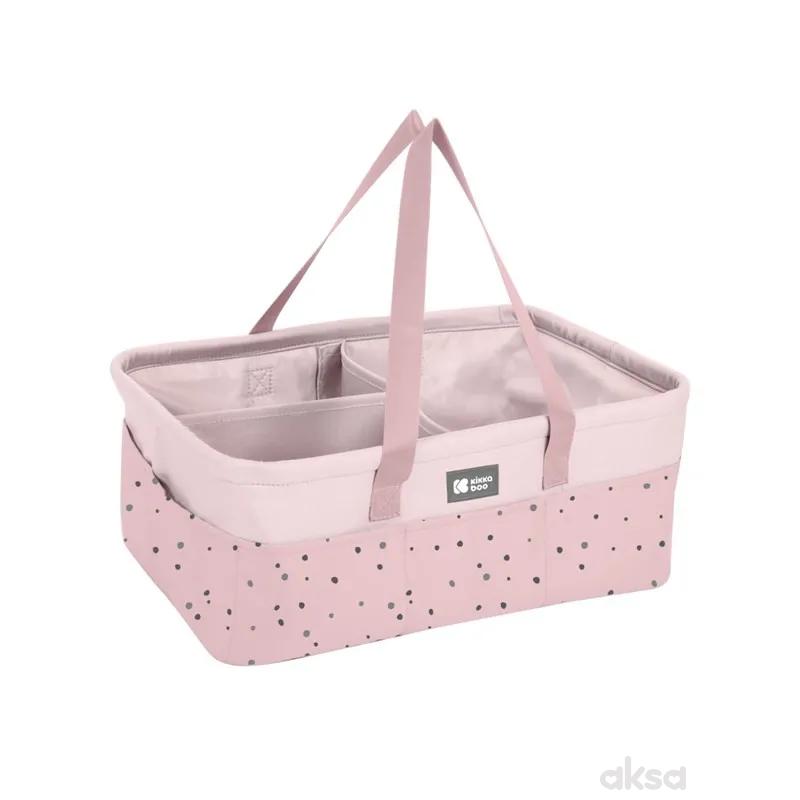 Kikka Boo organizator za pelene bear with me pink 