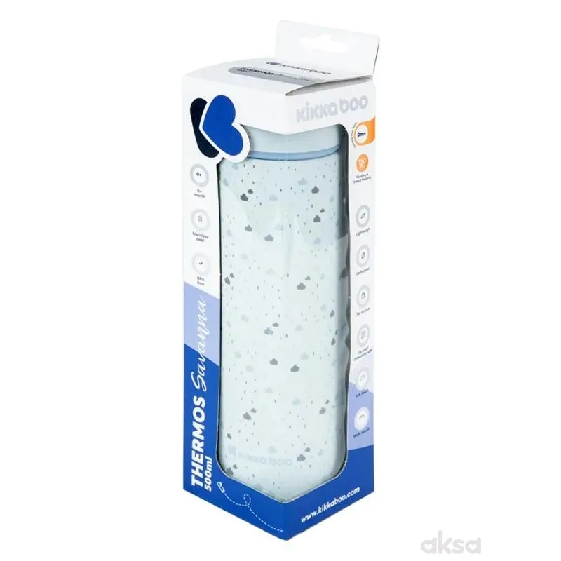Kikka Boo termos boca savanna 500ml blue